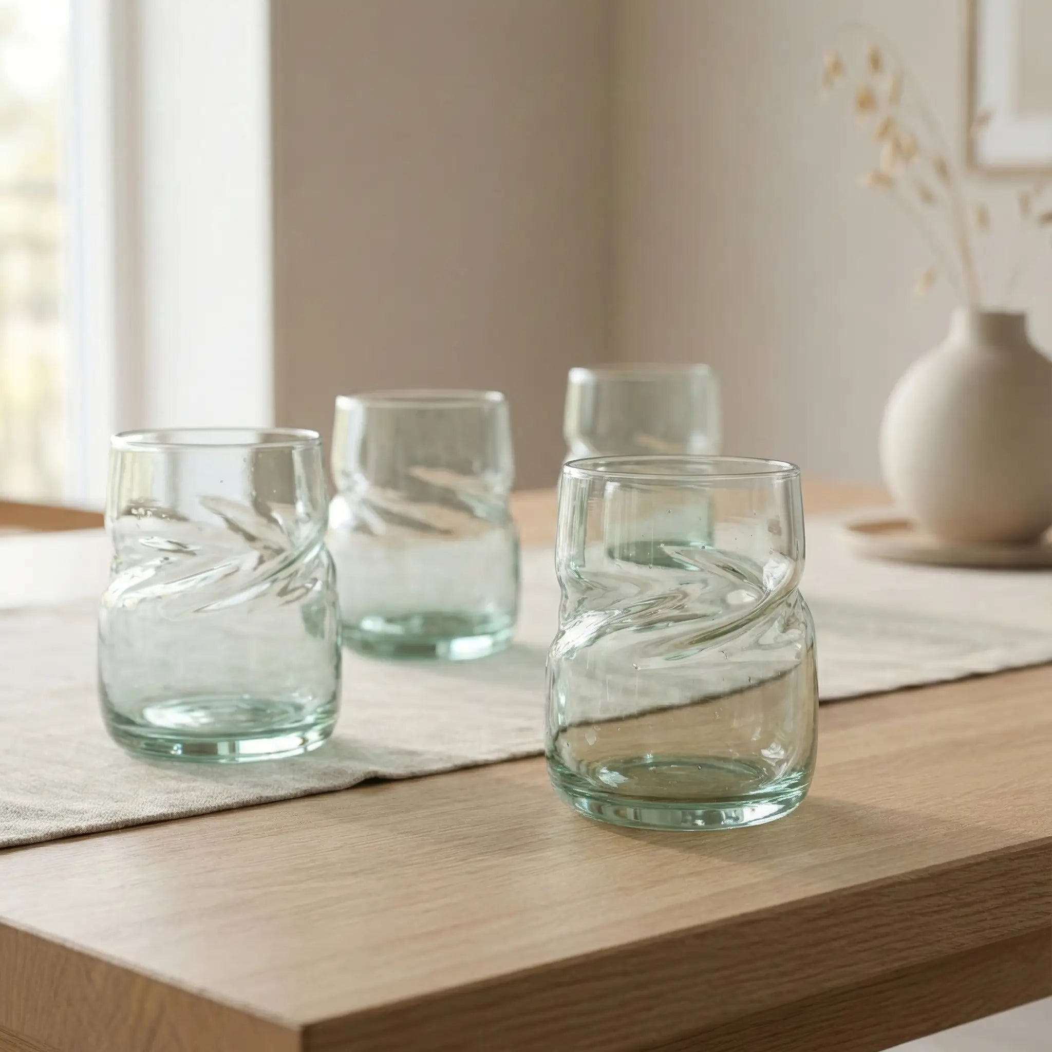GLASSVERDE VISLA Tumblers set of 4